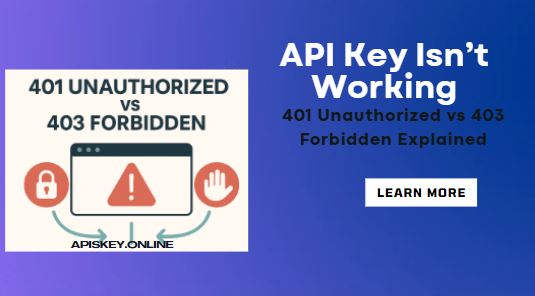API Key Isn’t Working