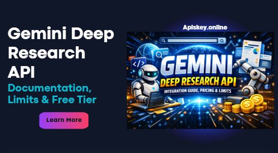 Gemini AI API Deep Research